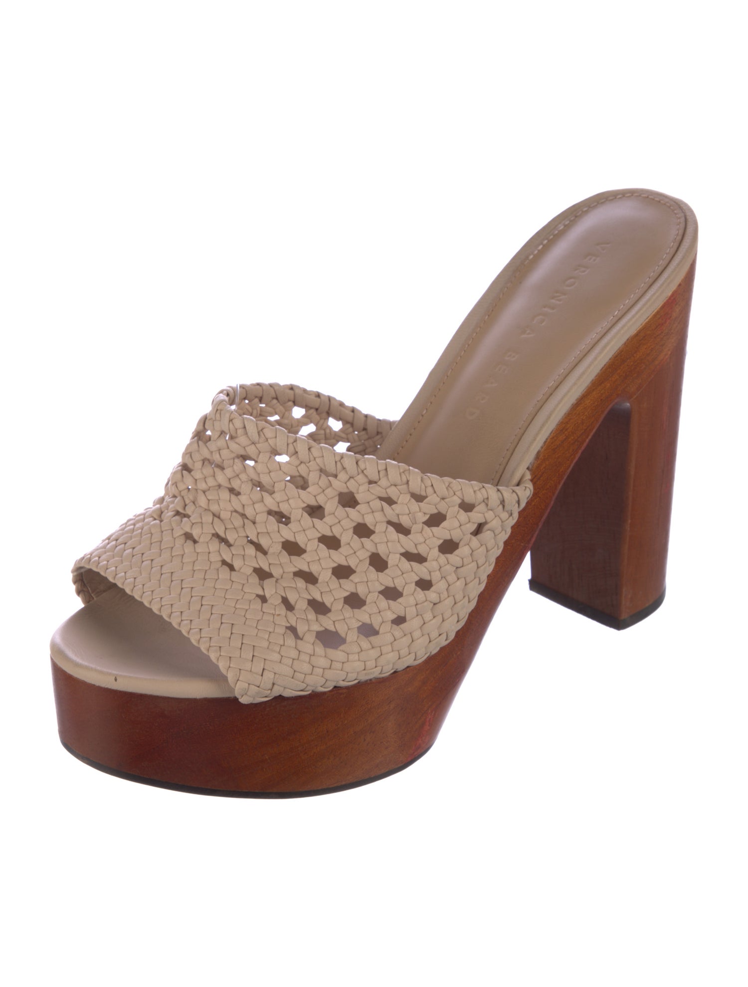 Veronica Beard Leather Slides