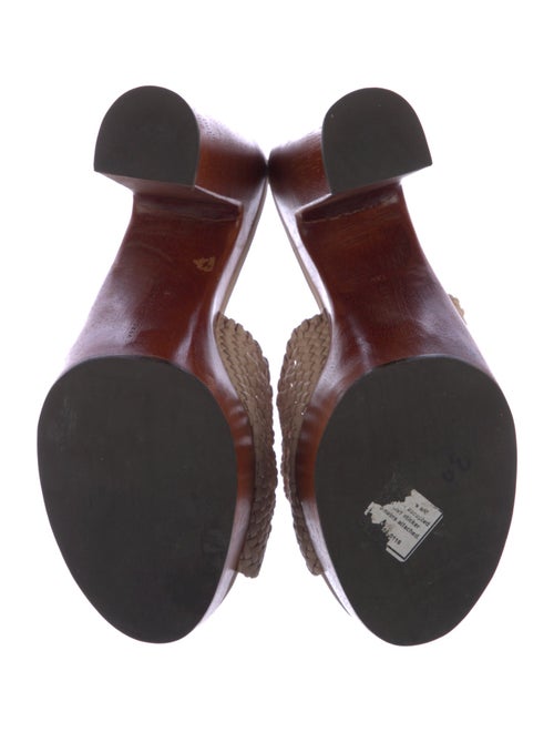 Veronica Beard Leather Slides