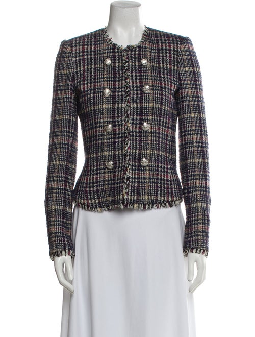 Veronica Beard Tweed Tweed Pattern Jacket