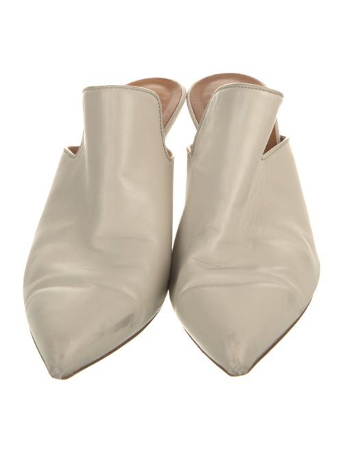 Veronica Beard Leather Mules