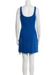 Veronica Beard Square Neckline Mini Dress
