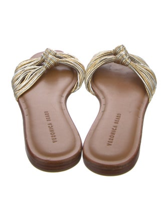 Veronica Beard Leather Slides