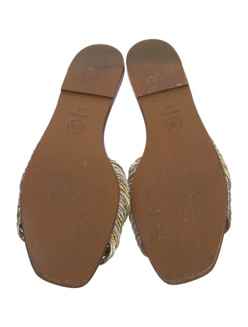 Veronica Beard Leather Slides