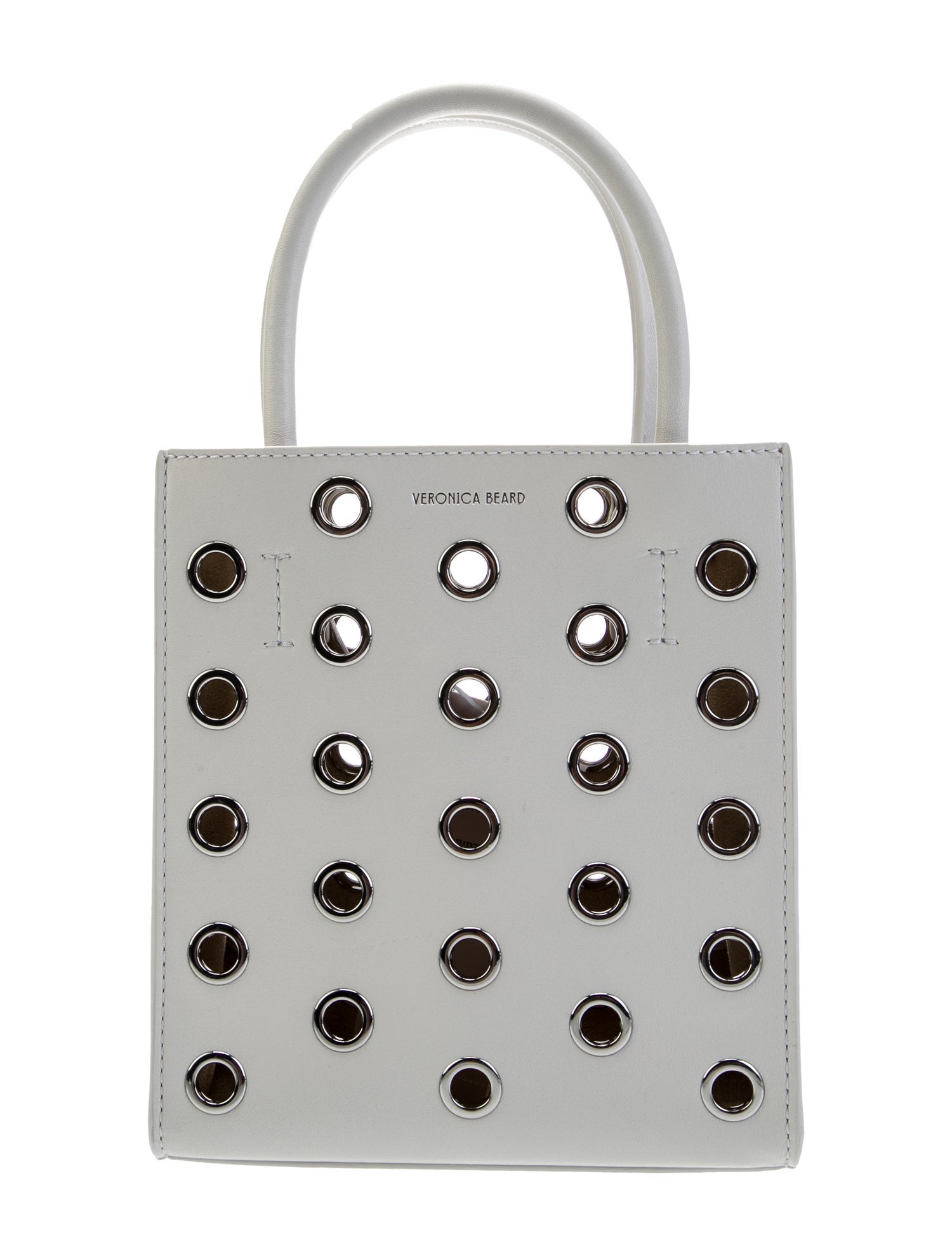 Veronica Beard Leather Top Handle Bag w/ Tags