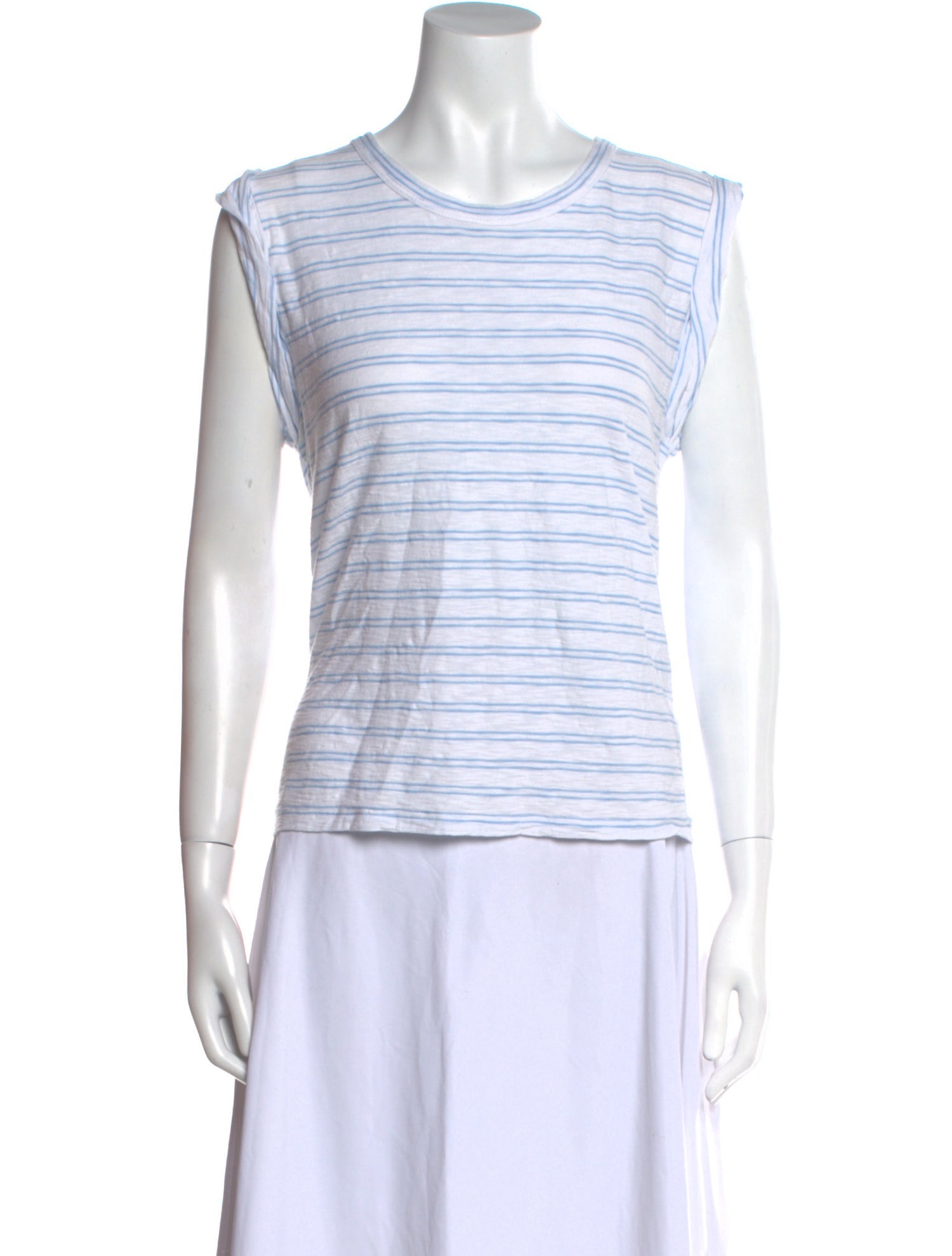 Veronica Beard Striped Crew Neck T-Shirt