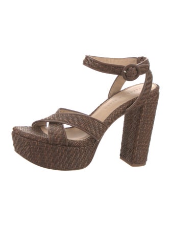 Veronica Beard Leather Espadrilles