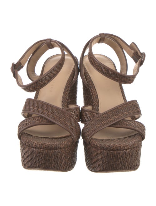 Veronica Beard Leather Espadrilles