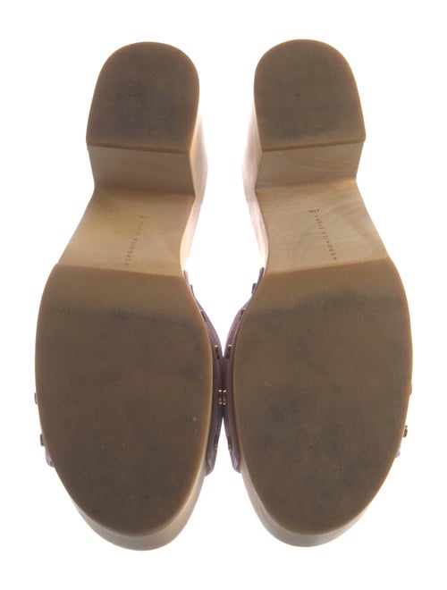 Veronica Beard Suede Studded Accents Slides