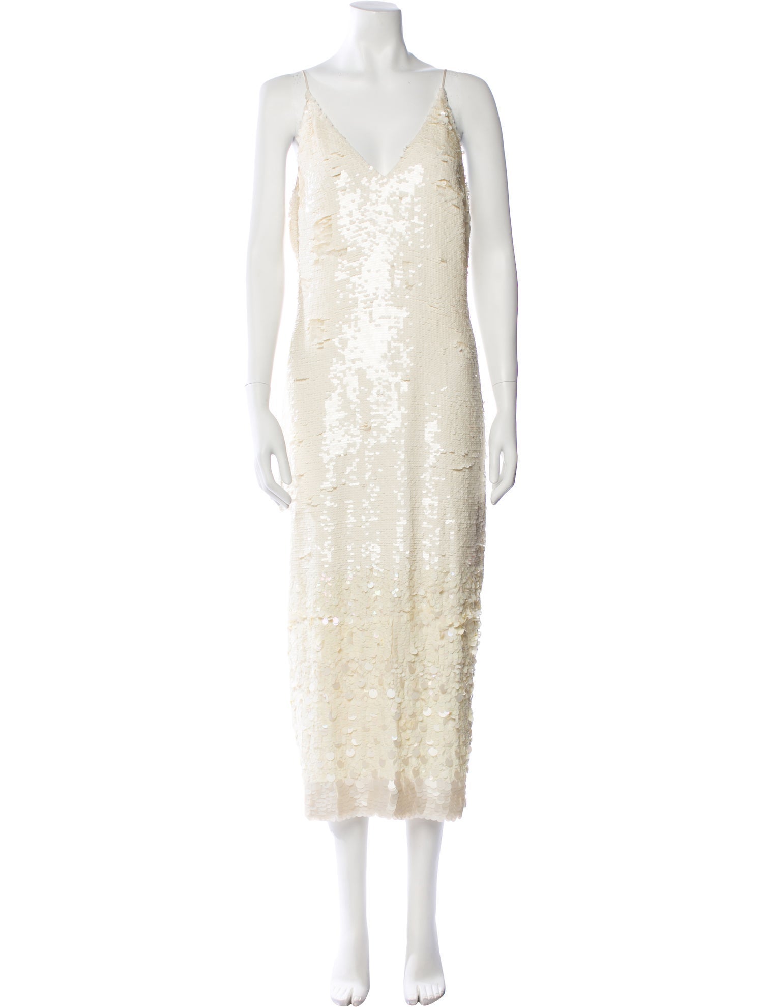 Veronica Beard V-Neck Long Dress