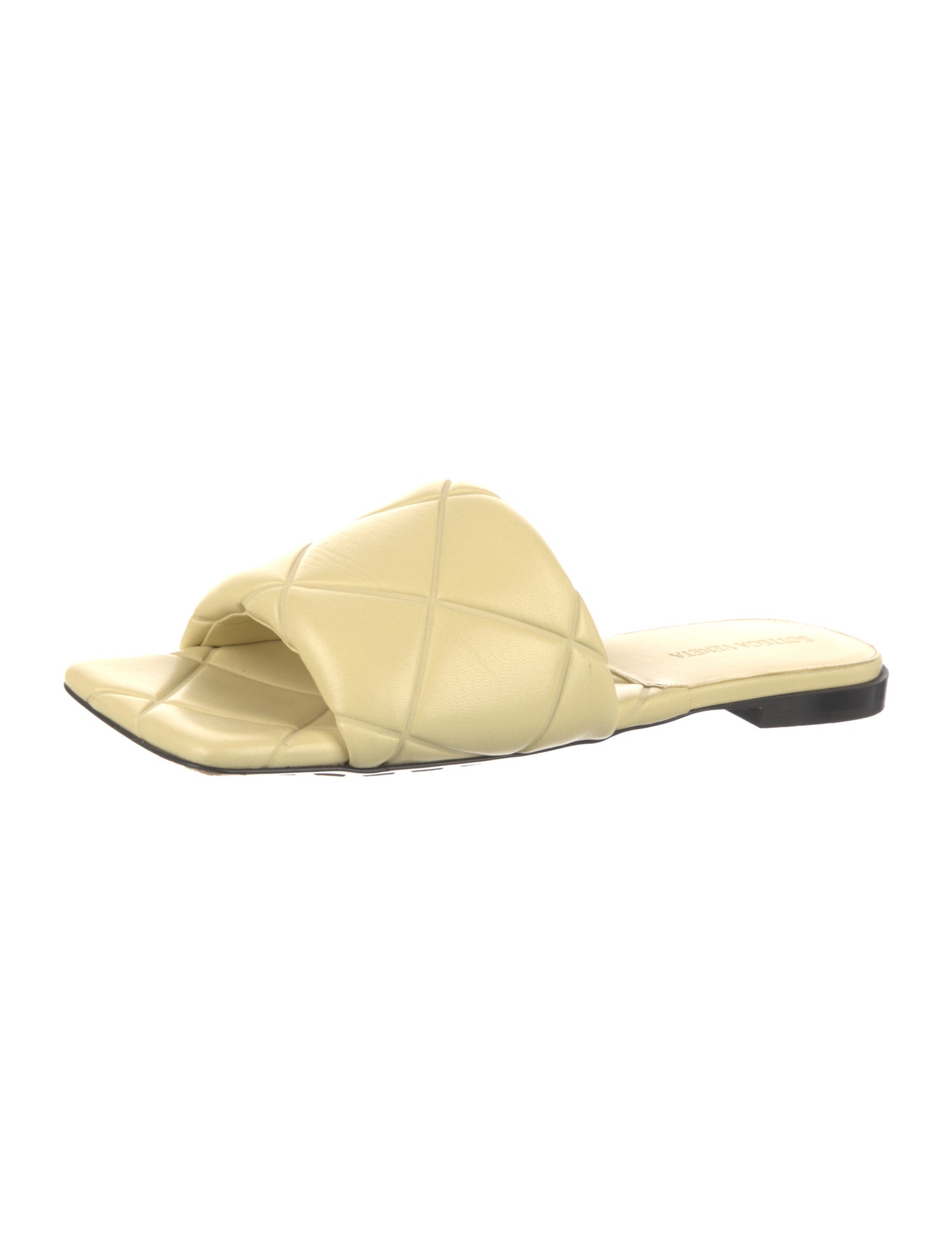 Bottega Veneta Leather Slides