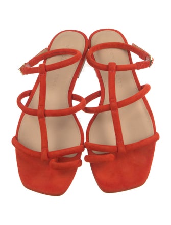 Veronica Beard Suede Slingback Sandals