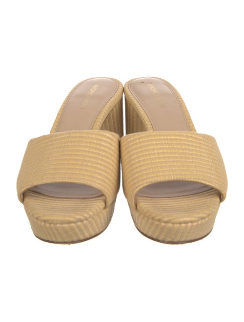 Veronica Beard Raffia Slides