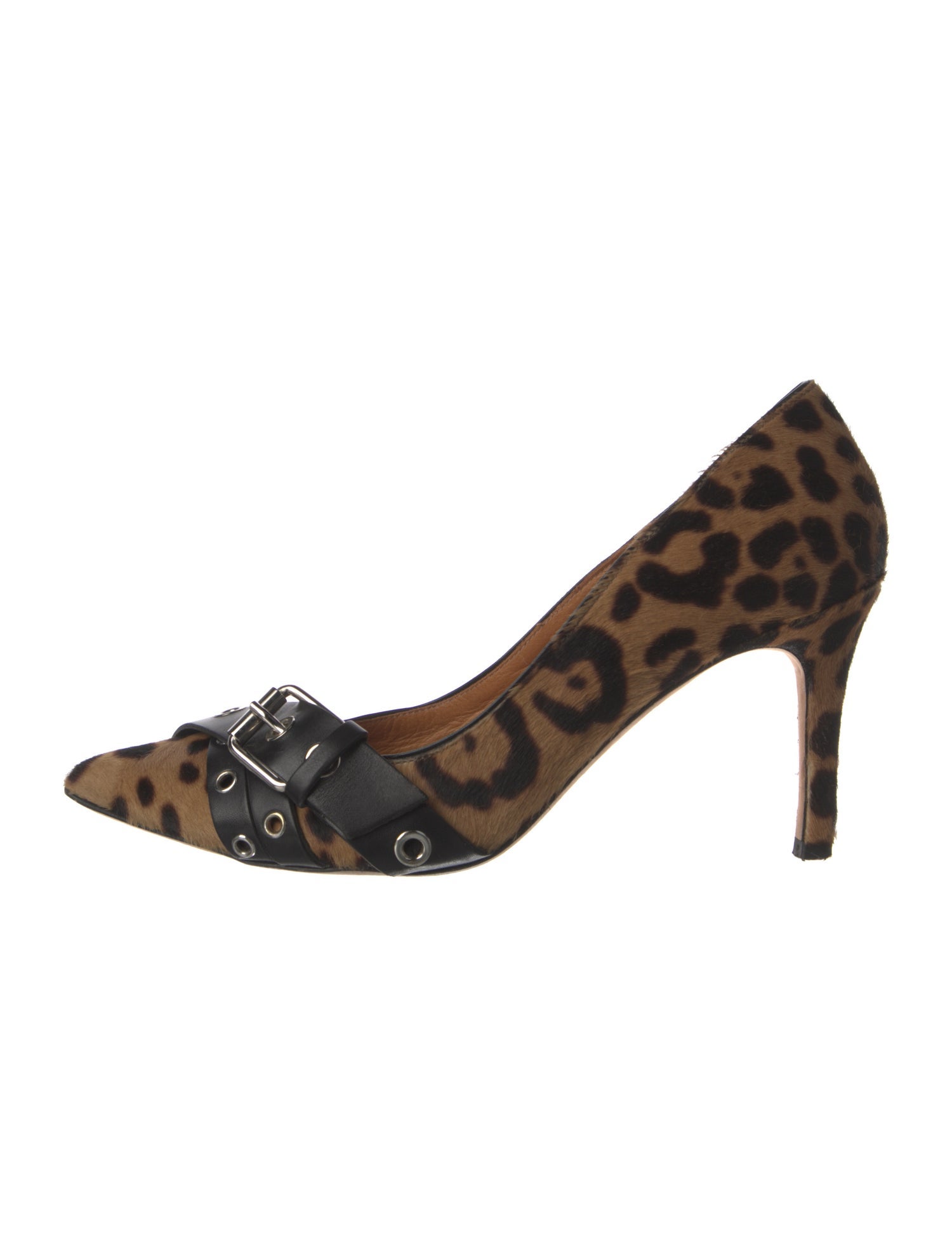 Veronica Beard Calf Hair Animal Print Pumps