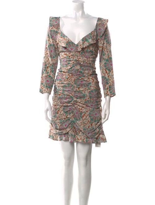 Veronica Beard Silk Knee-Length Dress