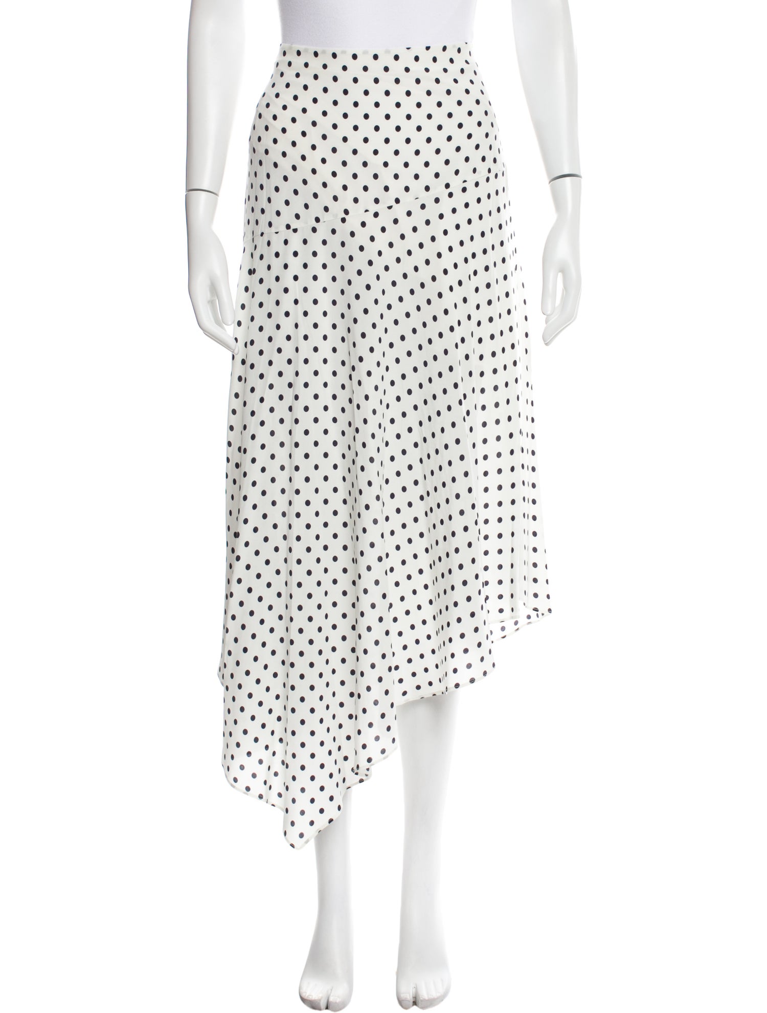 Veronica Beard Silk Midi Length Skirt