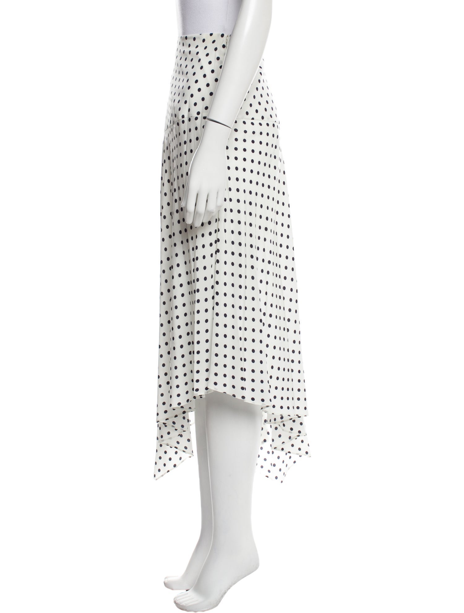 Veronica Beard Silk Midi Length Skirt