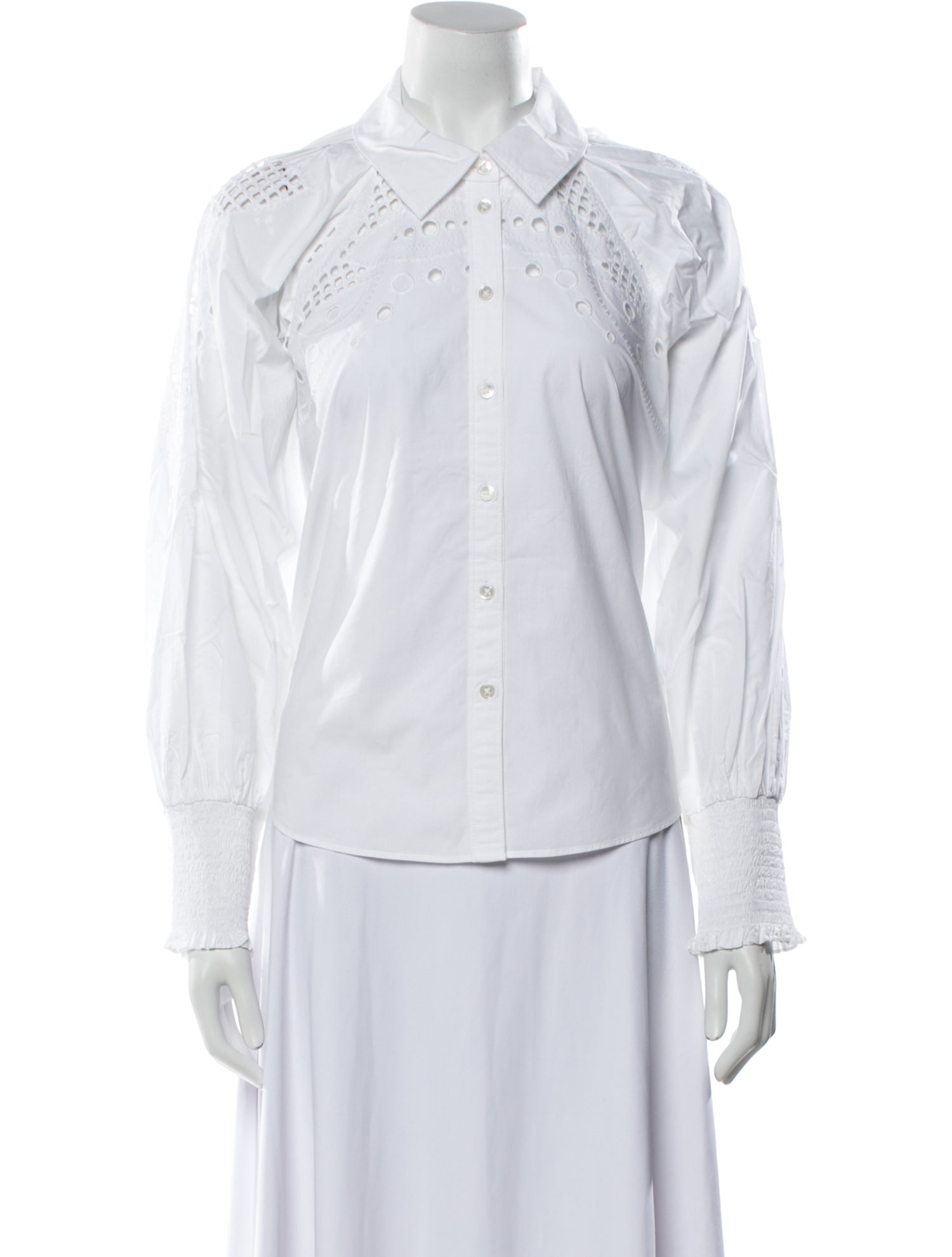 Veronica Beard Long Sleeve Button-Up Top w/ Tags