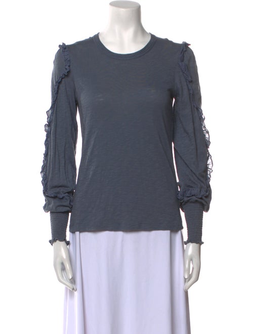 Veronica Beard Crew Neck Long Sleeve Sweatshirt