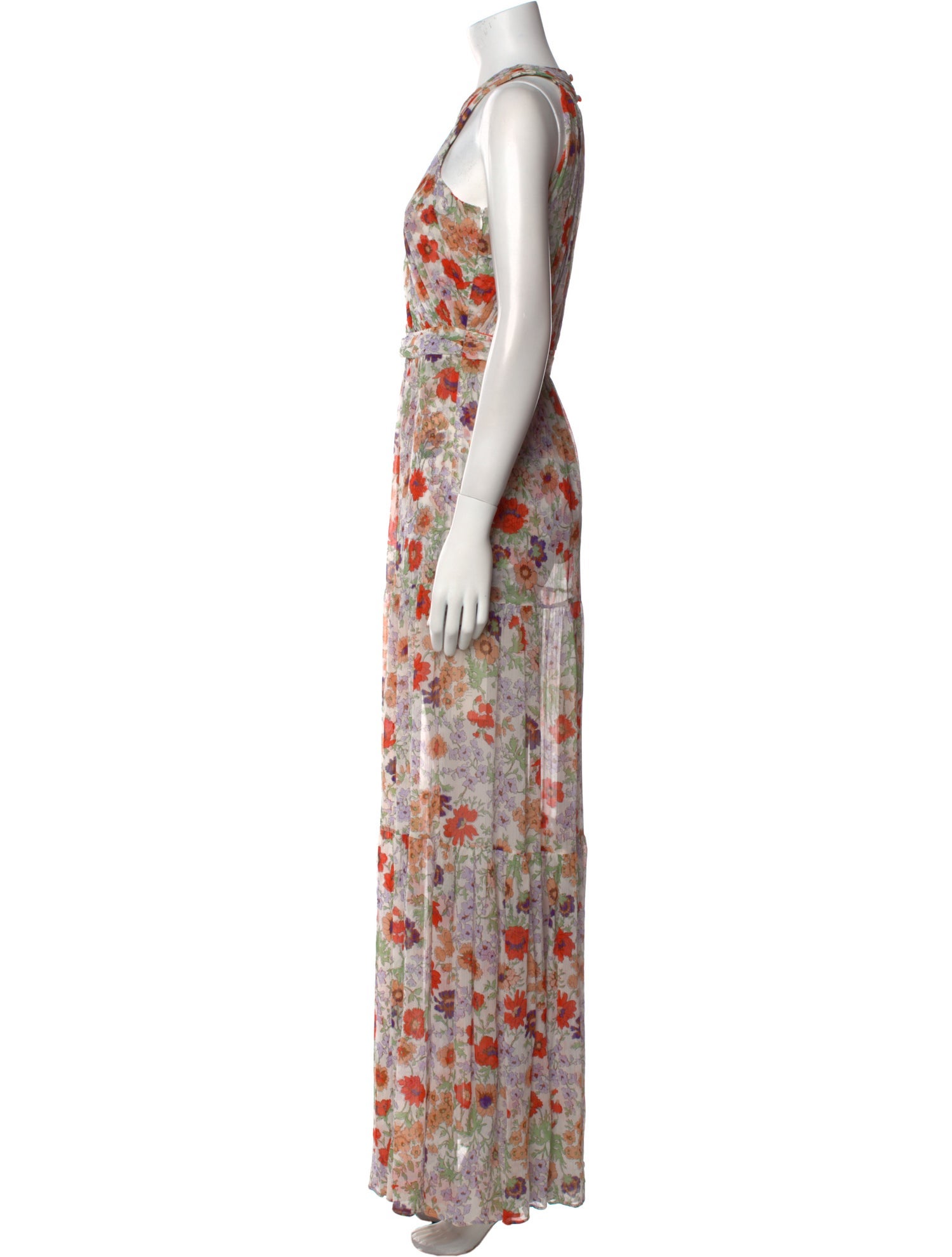 Veronica Beard Silk Long Dress