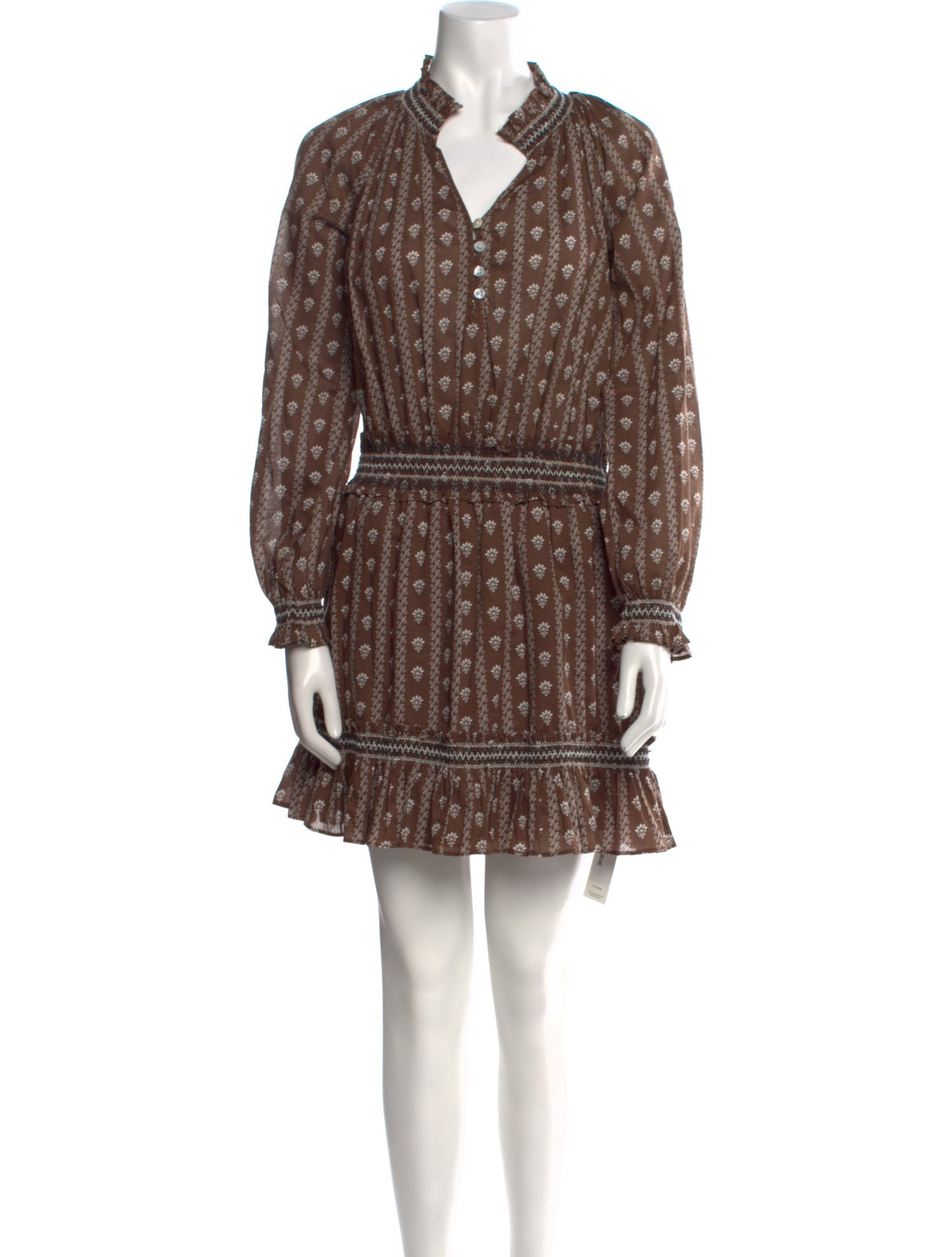 Veronica Beard Printed Mini Dress