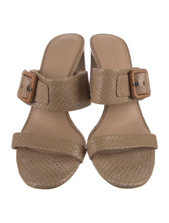 Veronica Beard Leather Slides