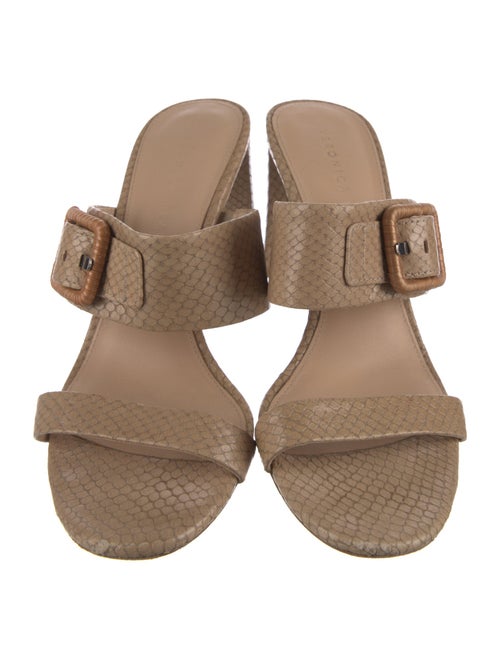 Veronica Beard Leather Slides