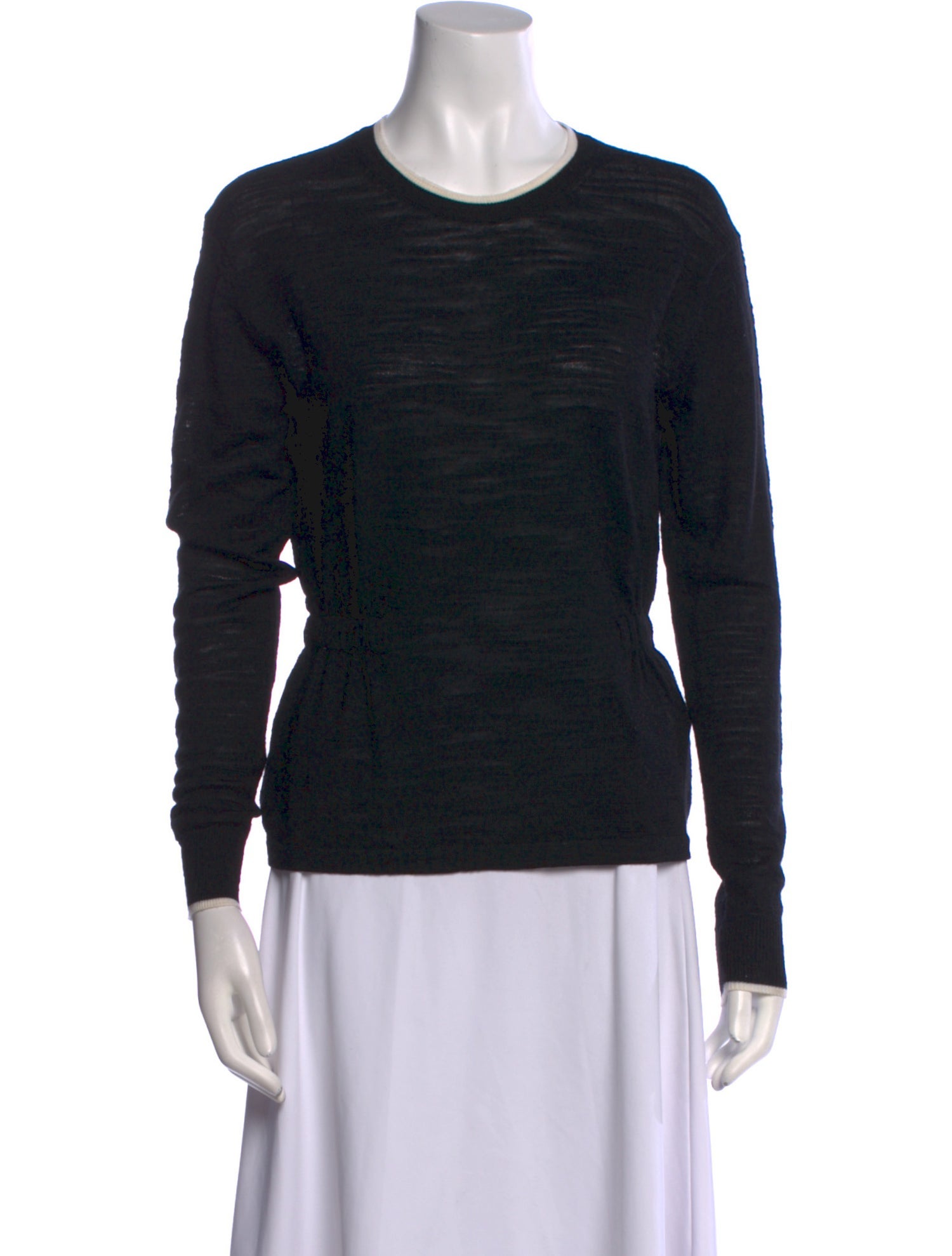 Veronica Beard Merino Wool Scoop Neck Sweater