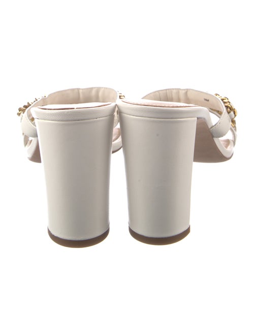 Veronica Beard Leather Mules