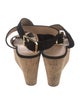 Veronica Beard Suede Animal Print Sandals