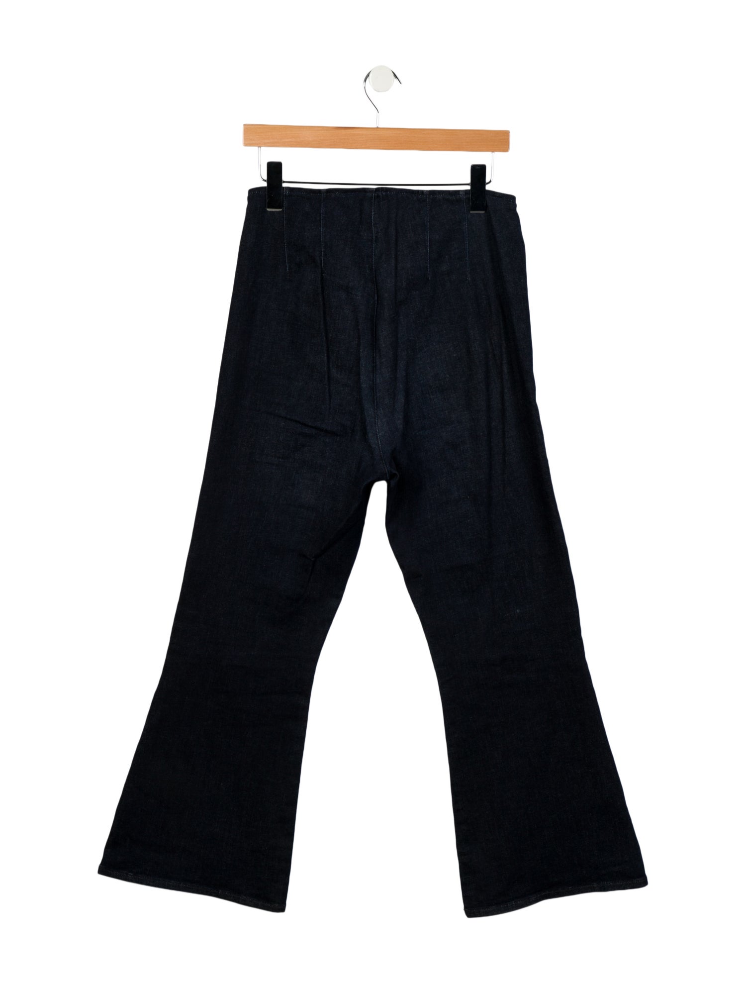 Veronica Beard High-Rise Wide Leg Jeans