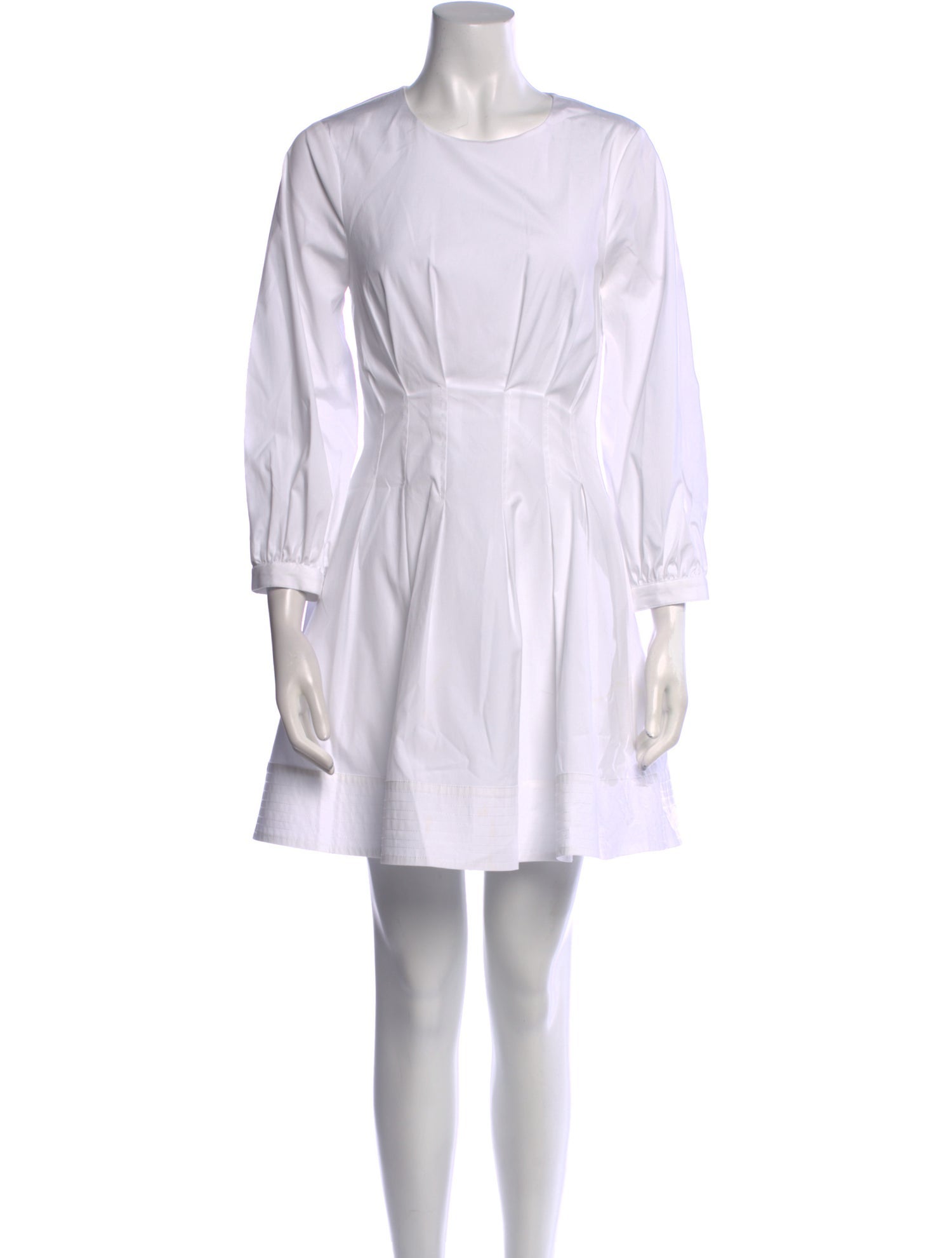 Veronica Beard Crew Neck Mini Dress