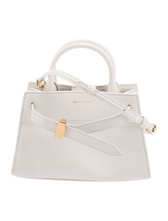 Veronica Beard Leather Top Handle Bag