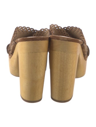 Veronica Beard Suede Slides