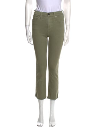 Veronica Beard High-Rise Straight Leg Jeans