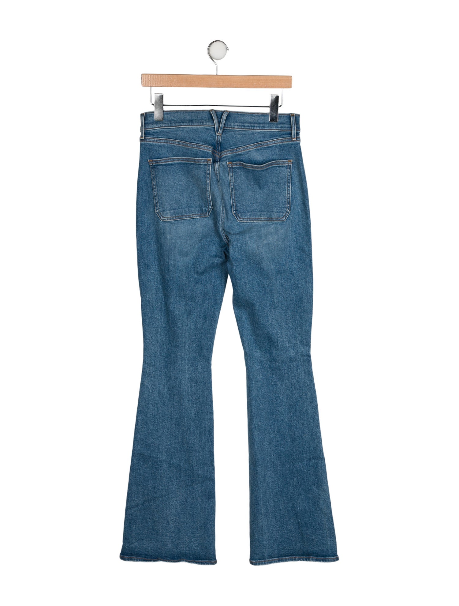 Veronica Beard High-Rise Wide Leg Jeans