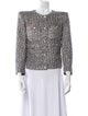 Veronica Beard Tweed Pattern Evening Jacket
