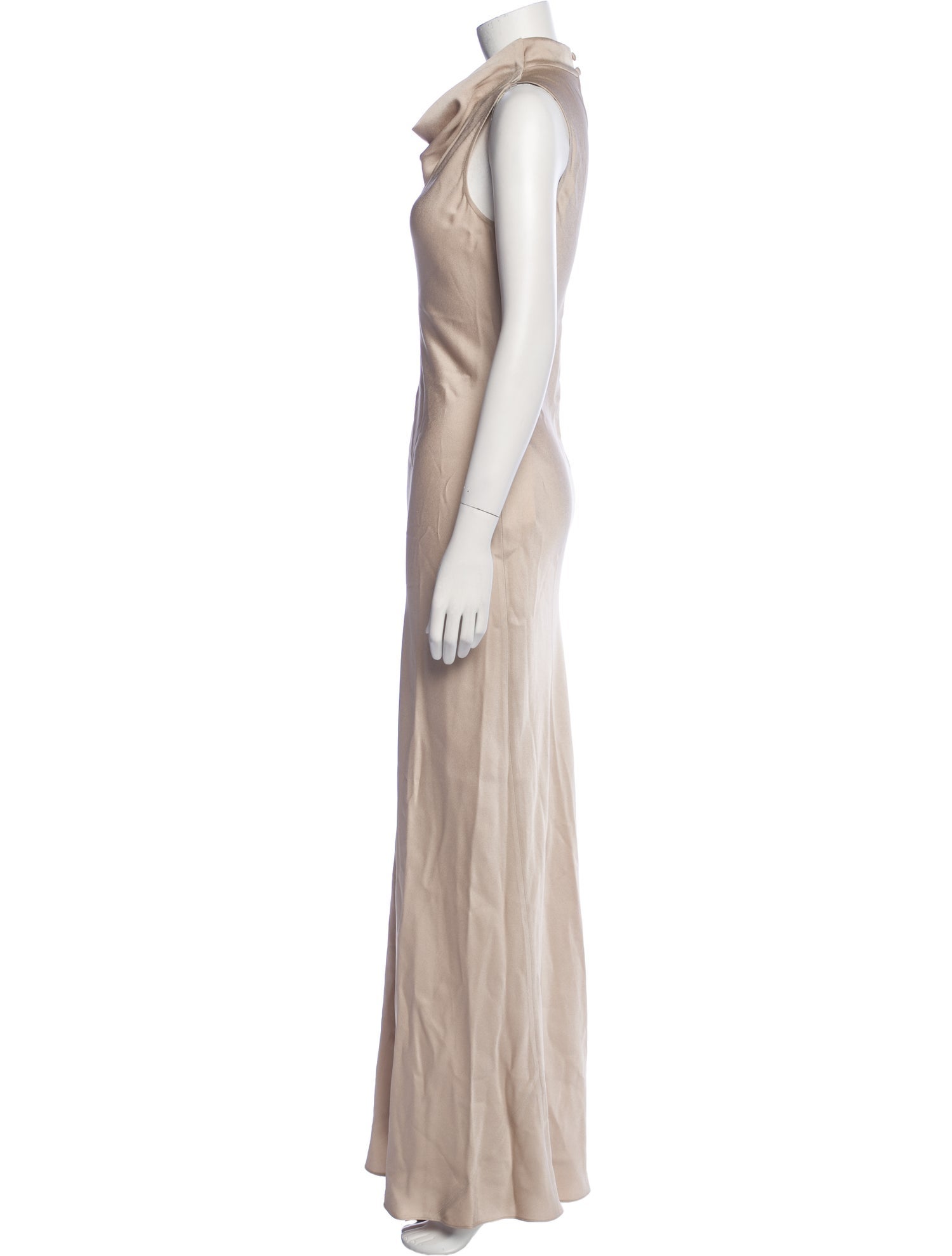 Veronica Beard Cowl Neck Long Dress