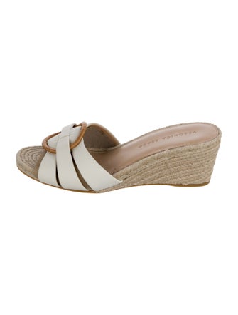 Veronica Beard Leather Espadrilles