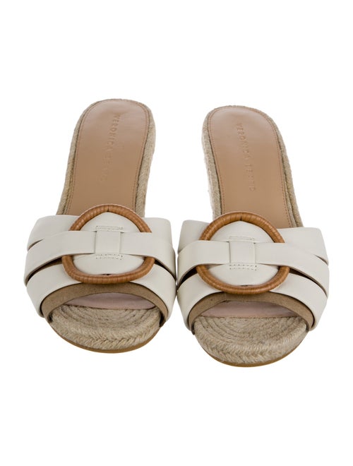 Veronica Beard Leather Espadrilles