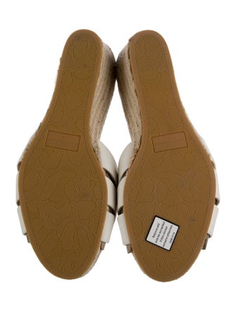 Veronica Beard Leather Espadrilles