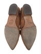Veronica Beard Suede Chain-Link Accents Loafers