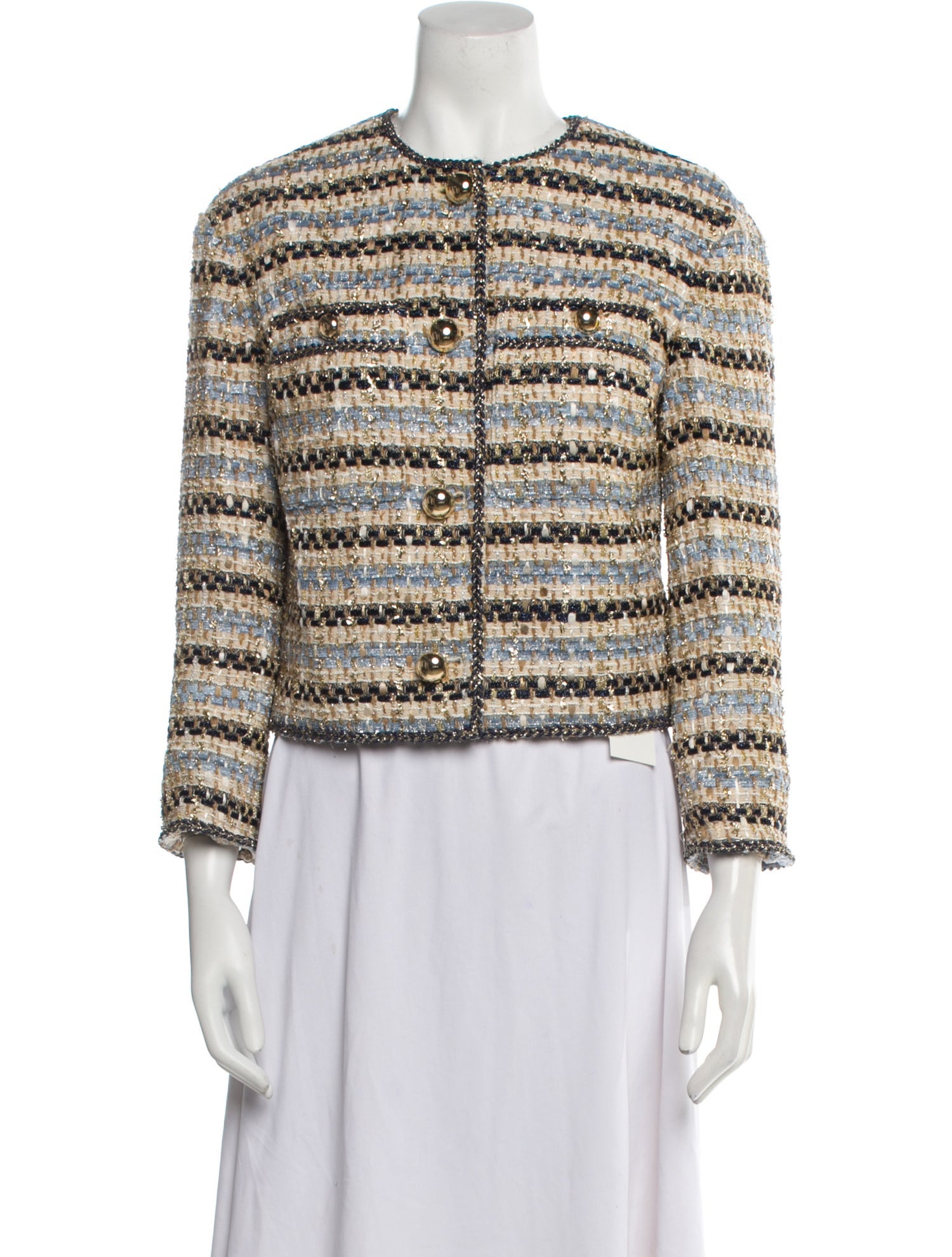 Veronica Beard Tweed Pattern Jacket w/ Tags