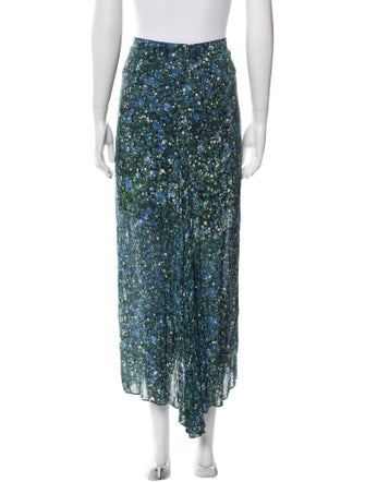 Veronica Beard Polka Dot Print Midi Length Skirt