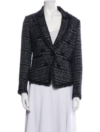 Veronica Beard Tweed Pattern Blazer