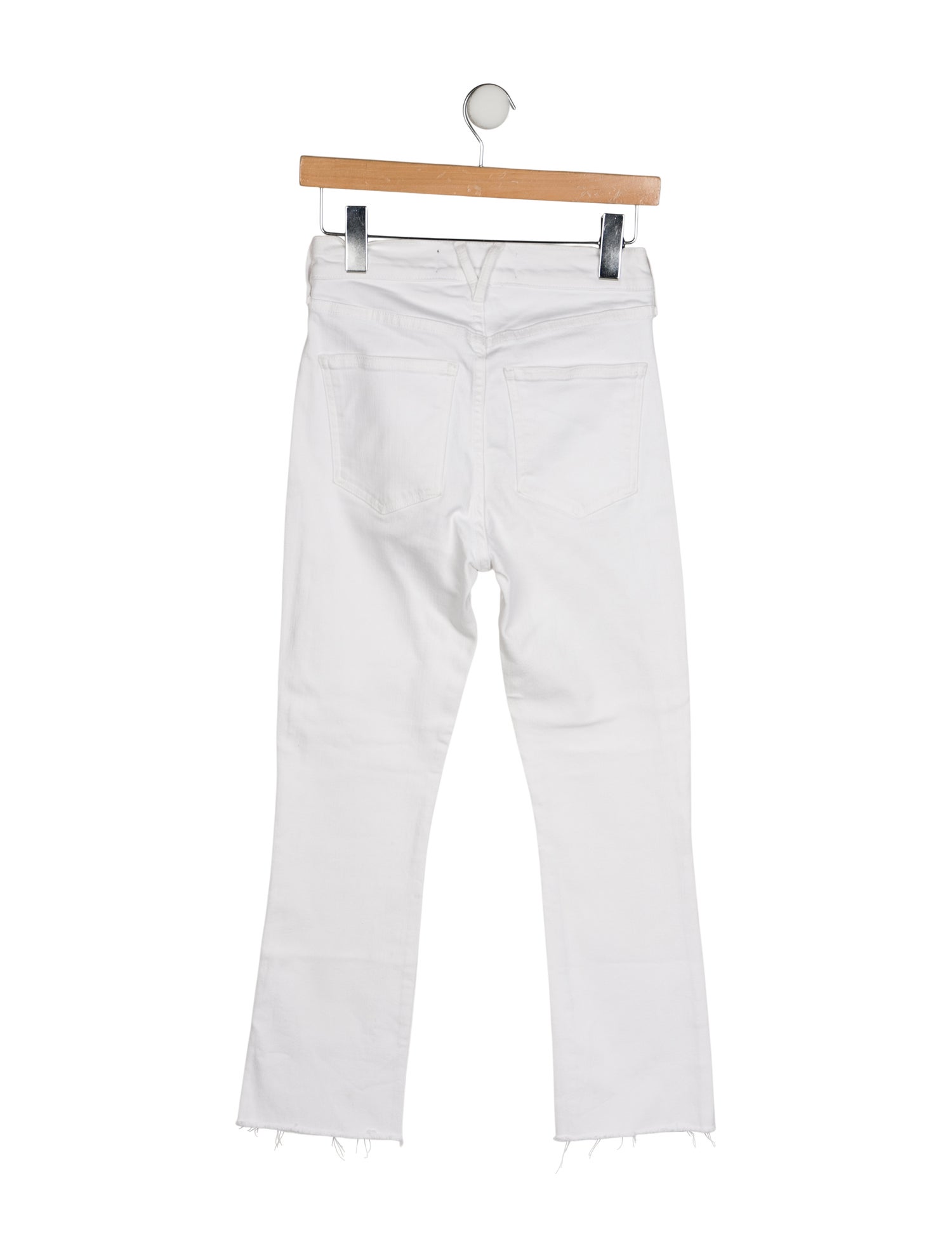 Veronica Beard High-Rise Straight Leg Jeans