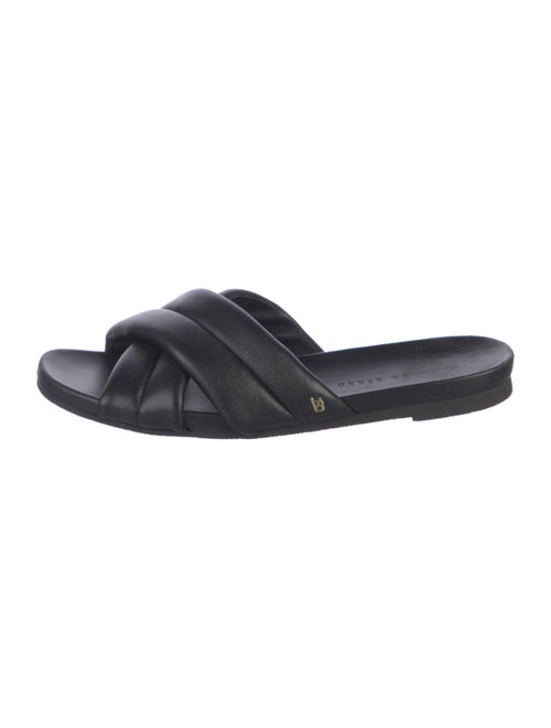 Veronica Beard Leather Slides