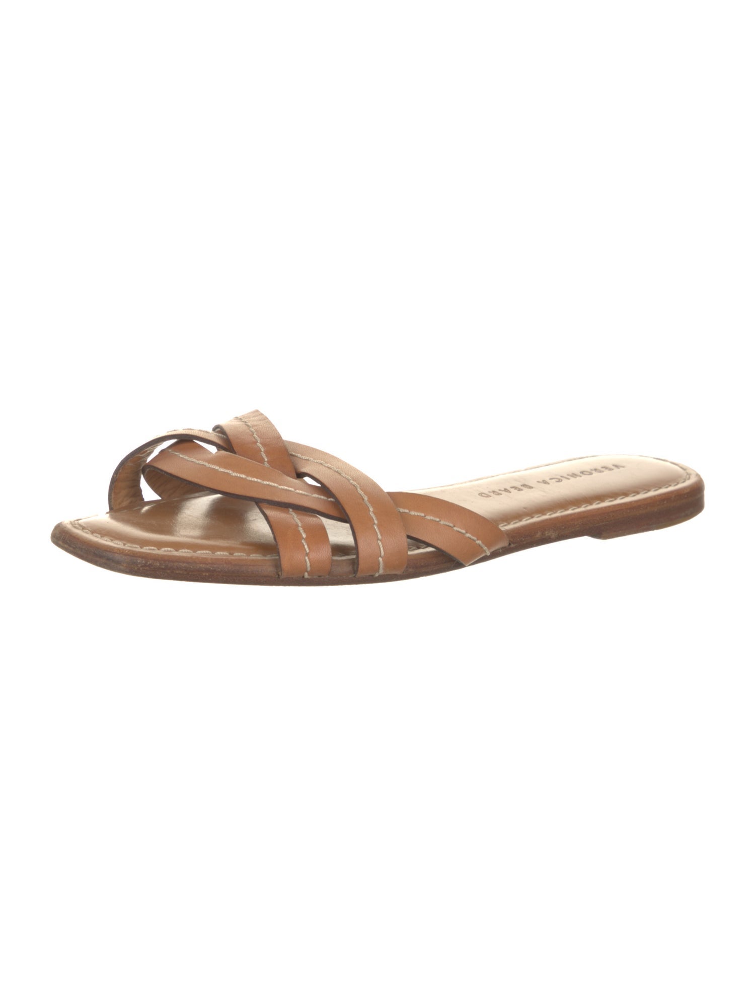 Veronica Beard Leather Slides