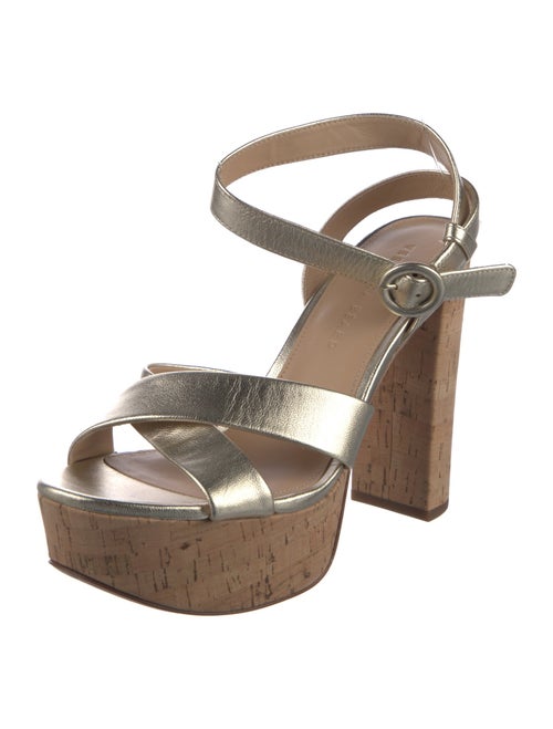 Veronica Beard Leather Sandals