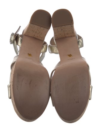 Veronica Beard Leather Sandals