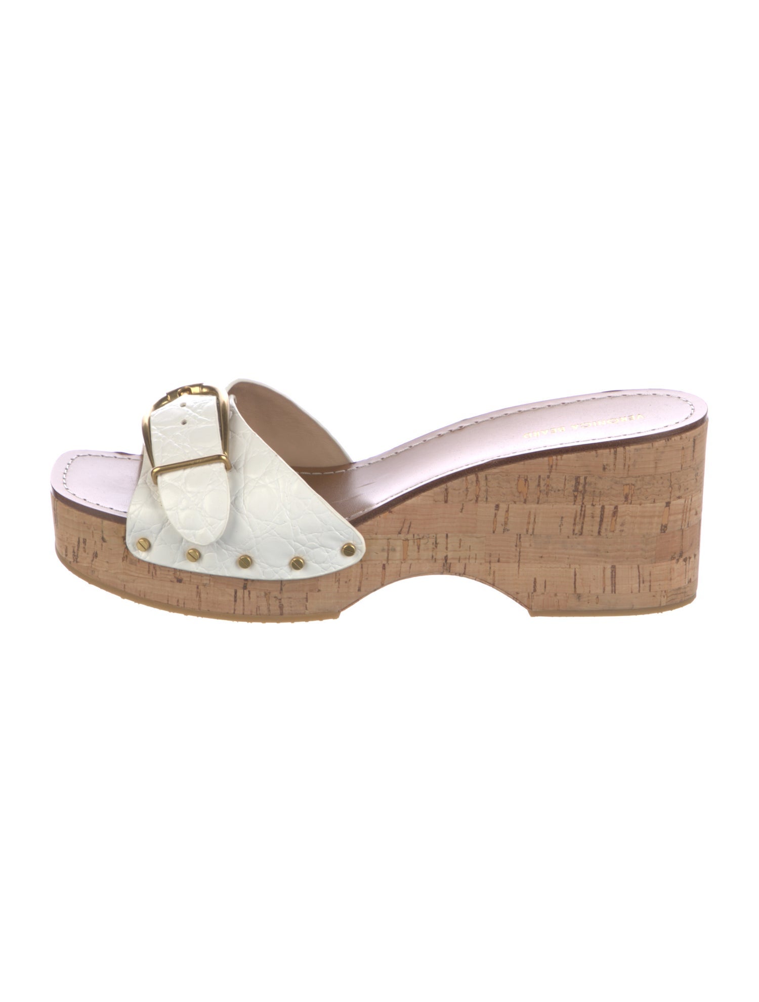 Veronica Beard Leather Slides